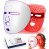 LED Face Mask Facial Care Tool, Red Light Therapy Mask For Face For Home Travel