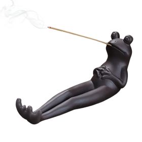 Relaxing Frog Incense Stick Holder