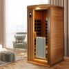 Low EMF Far Infrared Red Cedar Indoor Sauna