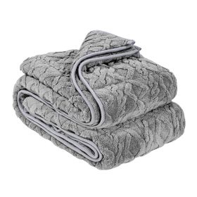 20lb Weighted Sherpa Fleece Blanket Queen