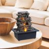 Tabletop Water Fountain with Automatic Pump