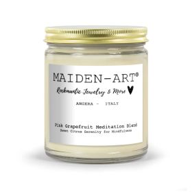 Pink Grapefruit Meditation Aromatherapy Candle