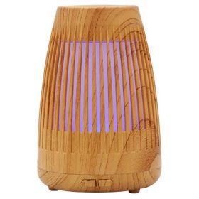 Cool Mist Ultrasonic Aroma Diffuser 100ml Wood & White