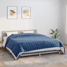 33 lb Weighted Blanket Blue