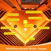 Low EMF Far Infrared Corner Sauna Room for Two Person Home Therapy