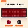 Red Light Therapy Mat for Body, 400PCS 3-Chip LED Light Therapy Pad with Controller, 10Hz Pulse, 5-30 Min Timer
