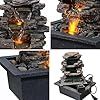 Tabletop Water Fountain with Automatic Pump