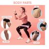 3-Piece Resistance Bands Set for Leg, Glute & Home Fitness Workouts