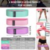3-Piece Resistance Bands Set for Leg, Glute & Home Fitness Workouts