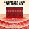 Red Light Therapy for Body, 264 LEDs Light Therapy Pad with Controller, 10Hz Pulse, 5-30 Min Timer