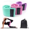 3-Piece Resistance Bands Set for Leg, Glute & Home Fitness Workouts
