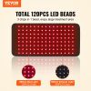 Red Light Therapy Pad, 120PCS 3-Chip LED Light Therapy Pad, 660nm & 850nm Dual Wavelengths Light Therapy for Back Shoulder Neck Pain Relief