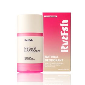 RVTFSH Deodorant  Natural Moisturizes Deodorant For Women & Men Aluminum Free Parabens Free 48H Odor Protection Lavender & Rose (Option: 1pc)