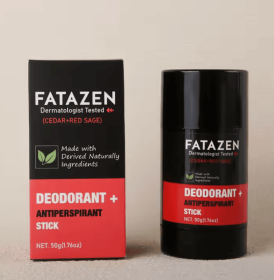 Herbal Deodorant Antiperspirant Stick Body Glide Natural Vegan Cedar Red Sage Fragrance Deodorant Balm (Option: Cedar and Red Sage)